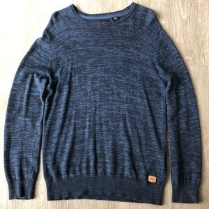 Quiksilver Mens Small Blue Sweater